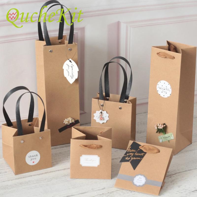 Square Kraft Paper Bags with Handle Multifunction Shopping Bags Gift Packing Box Valentine's Day Boxes Party Decor
Square Kraft Paper Bags with Handle Multifunction Shopping Bags Gift Packing Box Valentine's Day Boxes Party Decor