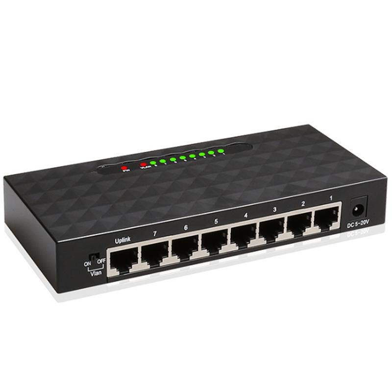 8 Port Gigabit Network Switch 1000Mbps Gigabit Ethernet Network Switch Lan Hub Ethernet Smart Switcher EU Plug
8 Port Gigabit Network Switch 1000Mbps Gigabit Ethernet Network Switch Lan Hub Ethernet Smart Switcher EU Plug