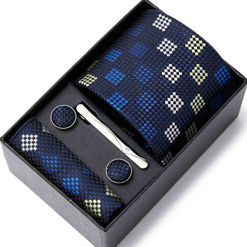 Necktie Scarf Corbata 2021 Men's Tie Six Piece Business Wedding