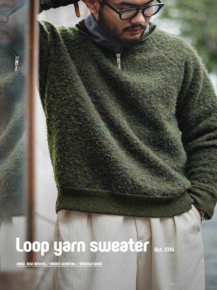 2021AW Tooling American Retro Wool Blend Cardigan Sweater In Autumn and Winter with Warm and Velvet Lazy Jacket Men, Green
2021AW Tooling American Retro Wool Blend Cardigan Sweater In Autumn and Winter with Warm and Velvet Lazy Jacket Men, Green