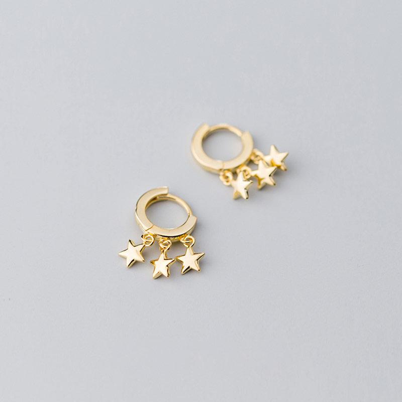 Fashion Tassel Star 925 Sterling Silver Earring For Women Small Huggie Hoop Earrings Ear Rings Circle Hoops Pendants Ear Jewelry
Fashion Tassel Star 925 Sterling Silver Earring For Women Small Huggie Hoop Earrings Ear Rings Circle Hoops Pendants Ear Jewelry