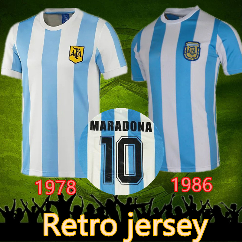1986 argentina retro soccer jersey maradona 86 Vintage Classic 1978 Retro Argentina Maradona 78 Football Shirts Maillot Camisetas de Futbol
1986 argentina retro soccer jersey maradona 86 Vintage Classic 1978 Retro Argentina Maradona 78 Football Shirts Maillot Camisetas de Futbol
