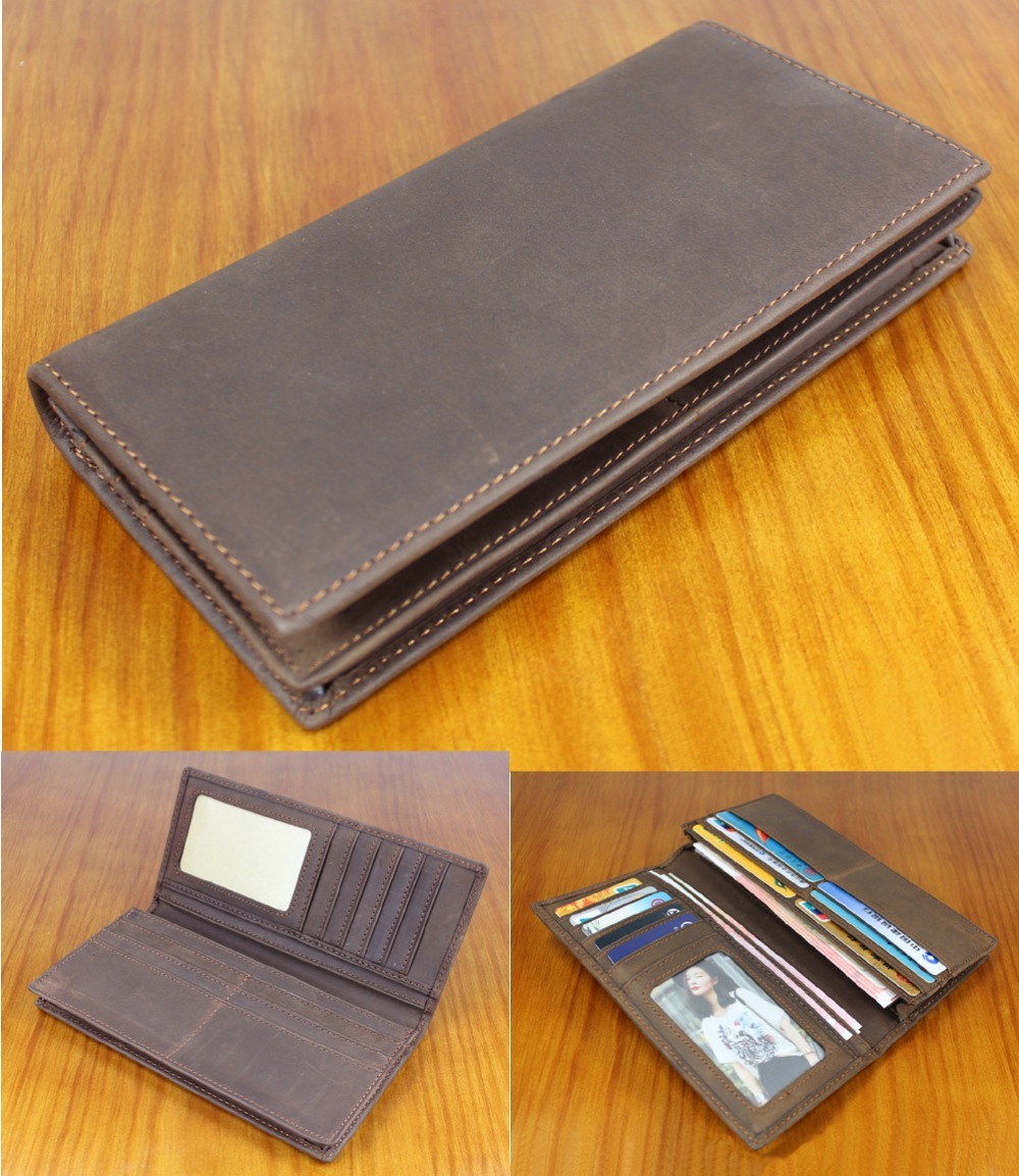 genuine mad horse wallet of men long clutch man leather bag coin money clip wf109, Brown
genuine mad horse wallet of men long clutch man leather bag coin money clip wf109, Brown
