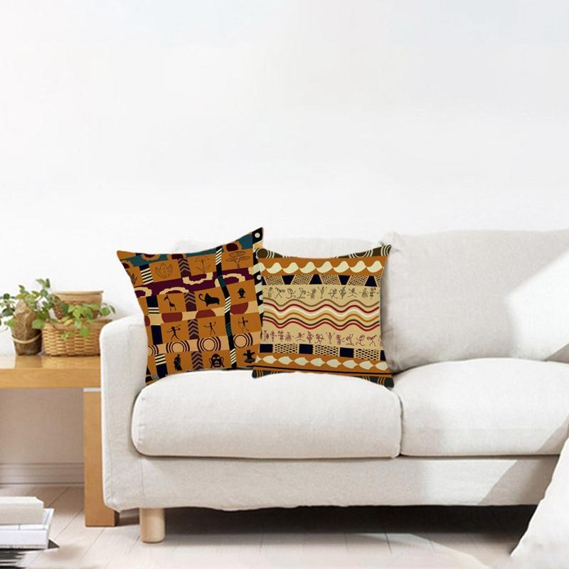 African National Stripe Bohemian Style Geometric Home Decorative Throw Pillow Covers Linen Ethnic Cushion Cover Case 45cm*45cm1, H02
African National Stripe Bohemian Style Geometric Home Decorative Throw Pillow Covers Linen Ethnic Cushion Cover Case 45cm*45cm1, H02