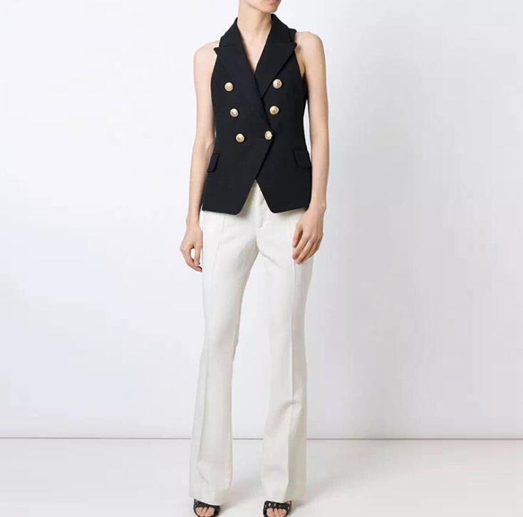 High Quality Elegant Women Jacket Office Lady Work 2020 New Casual Slim Blazer Sleeveless Suit Vest Coat Waistcoat Femme1, Black
High Quality Elegant Women Jacket Office Lady Work 2020 New Casual Slim Blazer Sleeveless Suit Vest Coat Waistcoat Femme1, Black