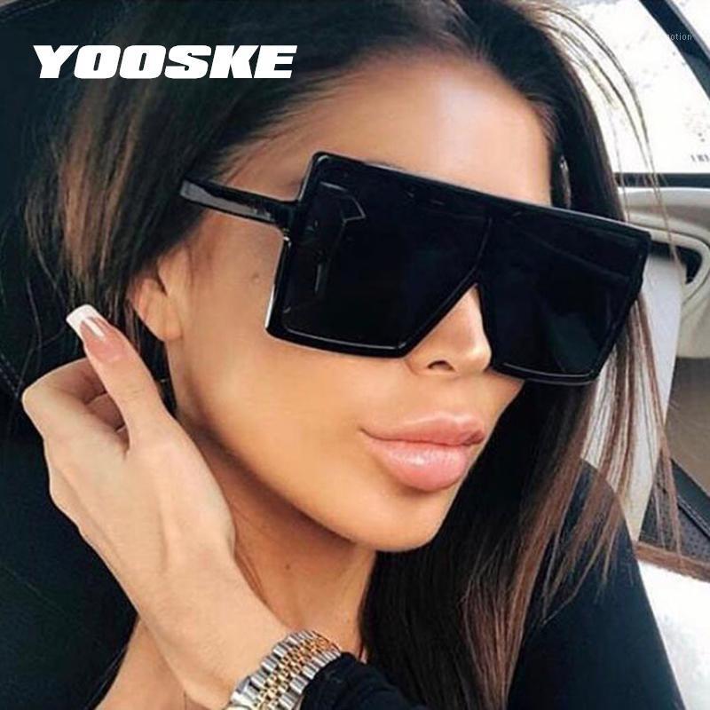 YOOSKE Black Square Sunglasses Women Men Retro Oversized Sun Glasses Female Male Big Frame Hip Hop Eyewear UV4001
YOOSKE Black Square Sunglasses Women Men Retro Oversized Sun Glasses Female Male Big Frame Hip Hop Eyewear UV4001