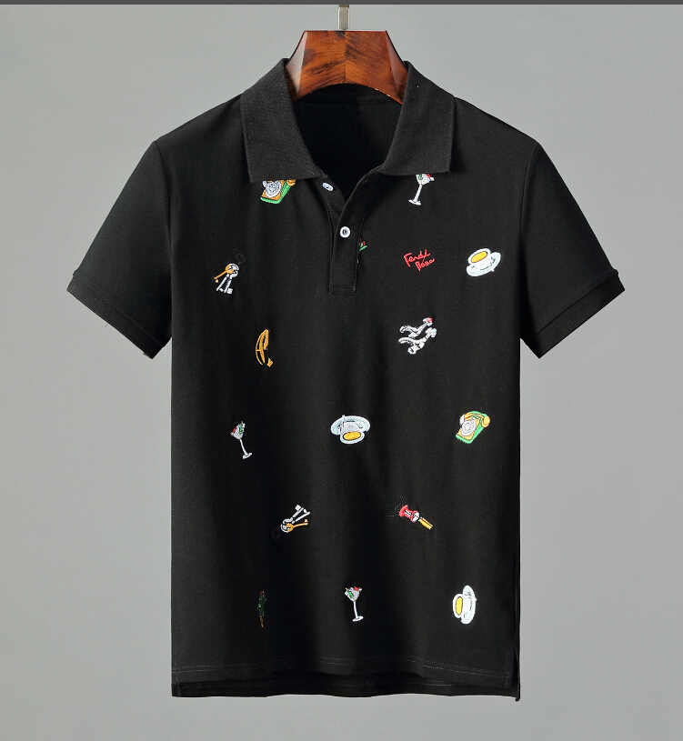 T-shirts Summer Shirt Short Pole Slim Fit Polo Casual Streetwear Tops Youth Tag for Men of Golf Tees V31e, Black
T-shirts Summer Shirt Short Pole Slim Fit Polo Casual Streetwear Tops Youth Tag for Men of Golf Tees V31e, Black