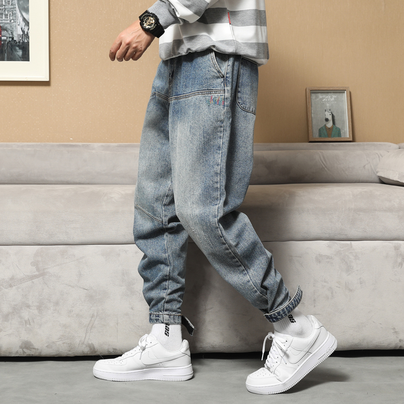 2021 New Fashion Streetwear Men Jeans Loose Fit Retro Blue Big Pocket Casual Cotton Denim Cargo Pants Wide Leg Trousers Hip Hop Joggers Gxp6
2021 New Fashion Streetwear Men Jeans Loose Fit Retro Blue Big Pocket Casual Cotton Denim Cargo Pants Wide Leg Trousers Hip Hop Joggers Gxp6
