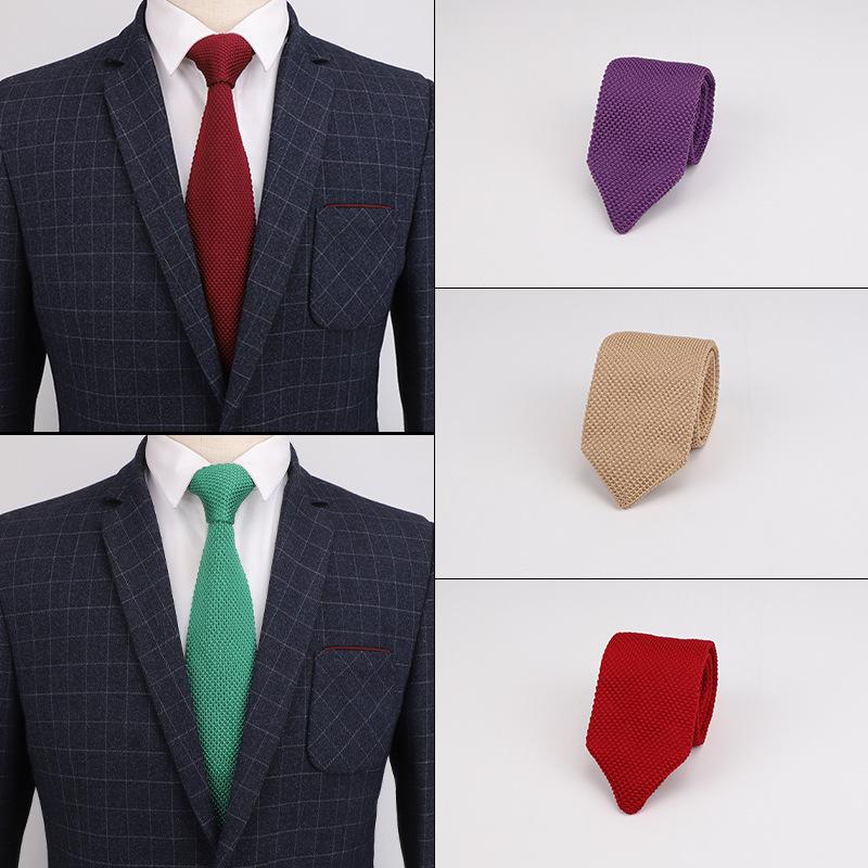 2020 New Casual Solid Mens Tie Knitted Necktie Skinny Slim Knit Neck Ties for Man Business Wedding Party Cravat 
2020 New Casual Solid Mens Tie Knitted Necktie Skinny Slim Knit Neck Ties for Man Business Wedding Party Cravat