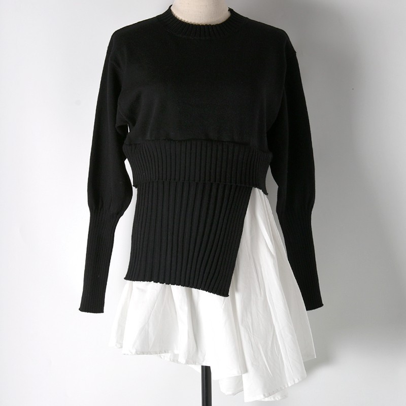 High Street Personality Sweaters for Ragged Black White Women Shreds Two Fancy Girl Pullovers Pieces Tops 7sxe
High Street Personality Sweaters for Ragged Black White Women Shreds Two Fancy Girl Pullovers Pieces Tops 7sxe