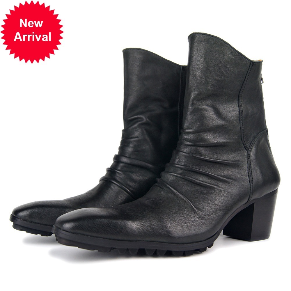 2021 Retro Wrinkling Genuine Leather with Ankle Boots Businessman Oxfords High Heels Toe My8c, Brown
2021 Retro Wrinkling Genuine Leather with Ankle Boots Businessman Oxfords High Heels Toe My8c, Brown