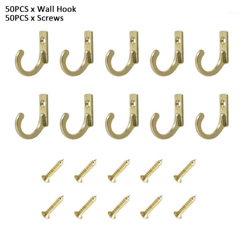 50pcs With Screws Zinc Alloy Retro Jewelry Clothes Keys Bathroom Kitchen Towel Storage Wall Hook Single Hanger Small Coat Hat1
50pcs With Screws Zinc Alloy Retro Jewelry Clothes Keys Bathroom Kitchen Towel Storage Wall Hook Single Hanger Small Coat Hat1