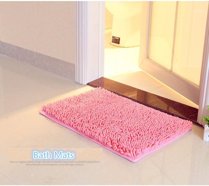 50x80cm Foyi Chenille Home Carpet Doormat Kitchen Bathroom Soft Bath mats Absorbent Non-slip Shower Mats1
50x80cm Foyi Chenille Home Carpet Doormat Kitchen Bathroom Soft Bath mats Absorbent Non-slip Shower Mats1