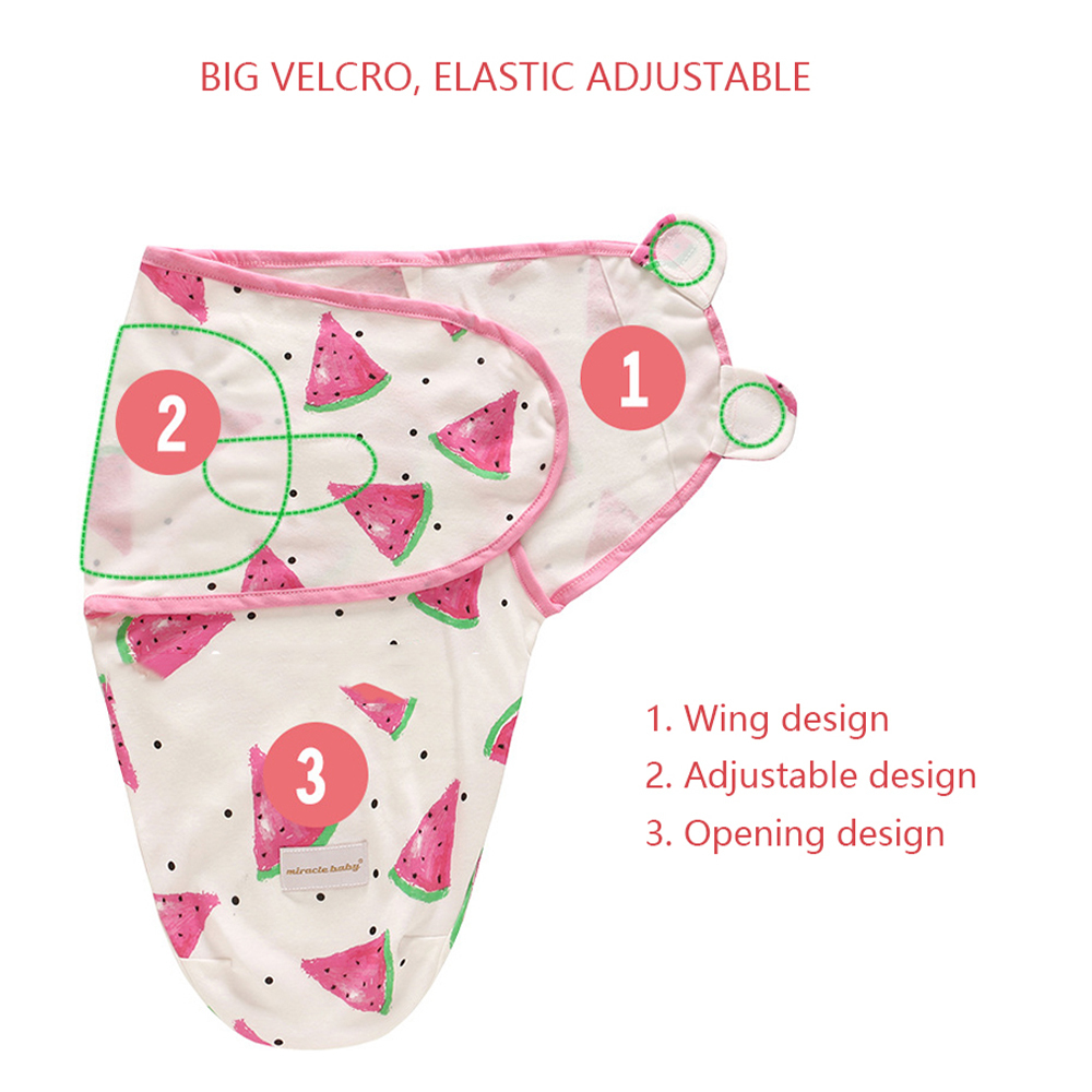 Newborn Swaddle Wrap +Hat Cotton Baby Receiving Blanket Bedding Cartoon Cute Infant Sleeping Bag For 0-6 Months LJ201204