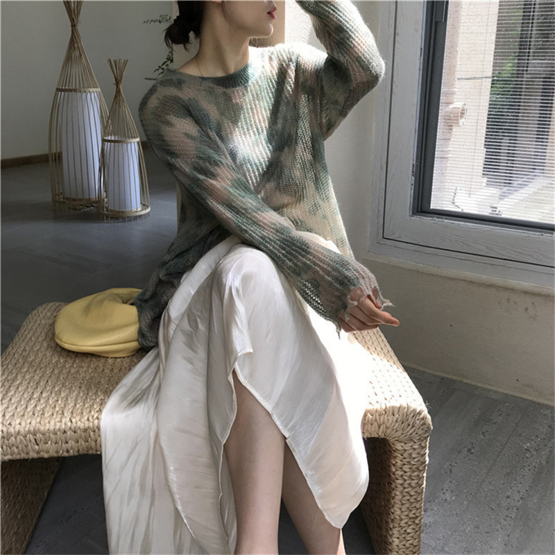 2021 New High-end Autumn Mohair Camouflage Sweater Loose for Female Digital Flower Printed Mesh 1XH2, Pink
2021 New High-end Autumn Mohair Camouflage Sweater Loose for Female Digital Flower Printed Mesh 1XH2, Pink