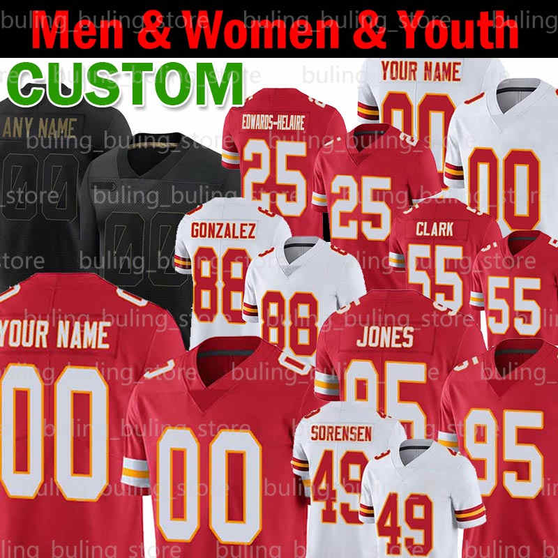Custom 25 Clyde Edwards-Helaire 49 Daniel Sorensen Jersey 55 Frank Clark 95 Chris Jones Joe Montana Christian Okoye L'Jarius Sneed Football, Custom youth jersey(q z)
Custom 25 Clyde Edwards-Helaire 49 Daniel Sorensen Jersey 55 Frank Clark 95 Chris Jones Joe Montana Christian Okoye L'Jarius Sneed Football, Custom youth jersey(q z)