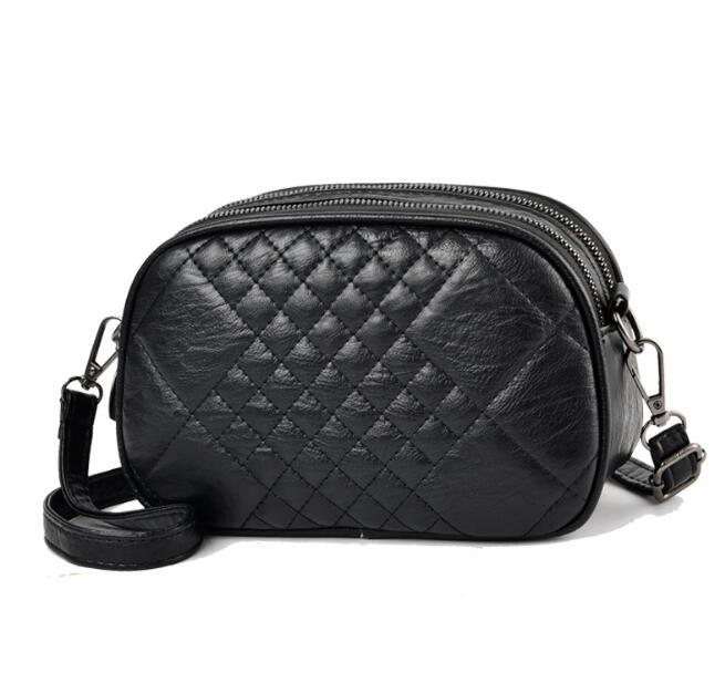 Women's Bags 2020 Shoulder Bag Women Fashion Rhombus Double Zipper Small Square Bag Messenger Casual All-match PU, Black
Women's Bags 2020 Shoulder Bag Women Fashion Rhombus Double Zipper Small Square Bag Messenger Casual All-match PU, Black