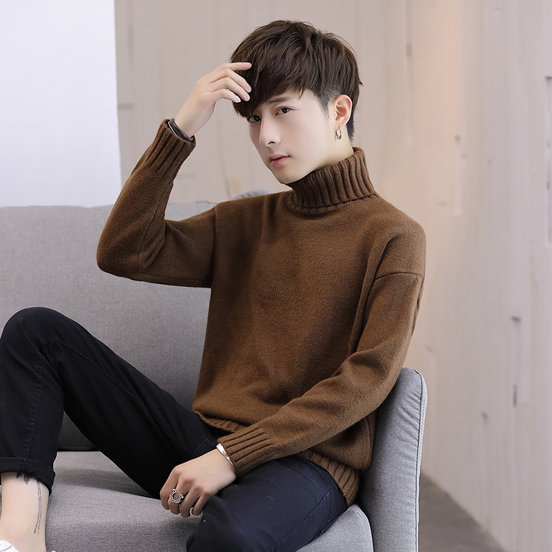 T-shirt 2020 New male turtleneck sweater Free Korean winter shirt student personality trend Wild couple of knitted or crocheted, Black
T-shirt 2020 New male turtleneck sweater Free Korean winter shirt student personality trend Wild couple of knitted or crocheted, Black