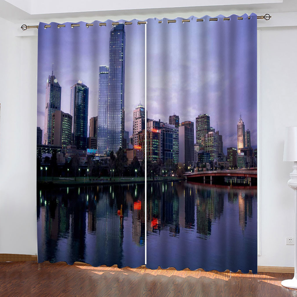 Luxury Blackout 3D Window Curtains For Living Room Bedroom Customized size purple city building curtains Drapes Cortinas
Luxury Blackout 3D Window Curtains For Living Room Bedroom Customized size purple city building curtains Drapes Cortinas