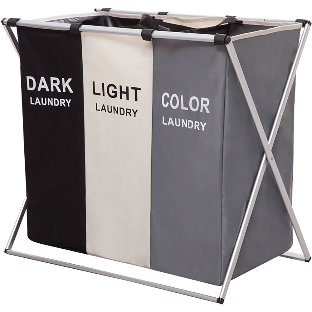 Foldable Laundry Basket Organizer For Dirty Clothes Large Capacity Laundry Hamper Home Water Proof Storage Bag Laundry Sorter LJ201204 - view 7