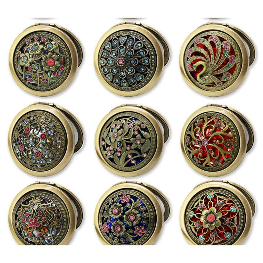 mini pocket retro vintage style butterfly/flower/peacock makeup cosmetic pocket compact stainless mirror 
mini pocket retro vintage style butterfly/flower/peacock makeup cosmetic pocket compact stainless mirror