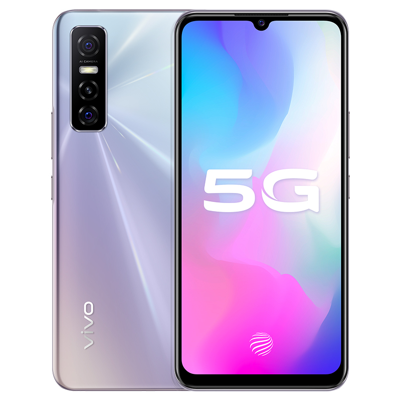 Original Vivo Y73s 5G Mobile Phone 8GB RAM 128GB 256GB ROM MTK 720 Octa Core 48.0MP AR OTG 4100mAh Android 6.44" AMOLED Full Screen Fingerprint I