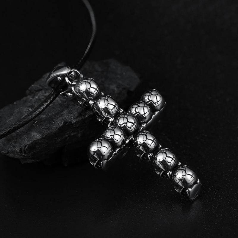 2020 New Skull Cross Alloy Pendant Necklace Jesus Religion Pendant Necklace Vintage Men Women Jewelry
2020 New Skull Cross Alloy Pendant Necklace Jesus Religion Pendant Necklace Vintage Men Women Jewelry