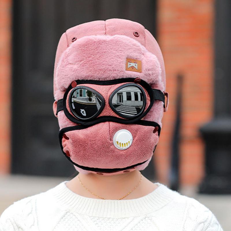 Cycling Windproof Outdoor Hat with Ear Flap and Breathing Valves Face Cover Goggles Warm Plush Full Head Hat AC889, Black
Cycling Windproof Outdoor Hat with Ear Flap and Breathing Valves Face Cover Goggles Warm Plush Full Head Hat AC889, Black