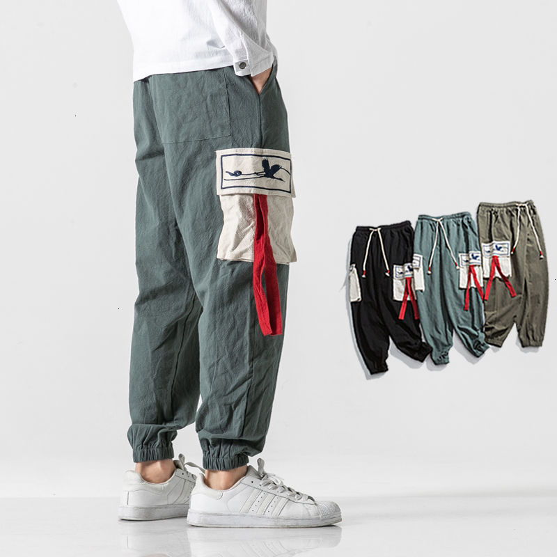 2021 New Streetwear Vintage Cargo Pants Autumn Winter Men's Chinese Style Embroidery Trousers Man Fashion Casual Pant Igs4, Graybblue
2021 New Streetwear Vintage Cargo Pants Autumn Winter Men's Chinese Style Embroidery Trousers Man Fashion Casual Pant Igs4, Graybblue