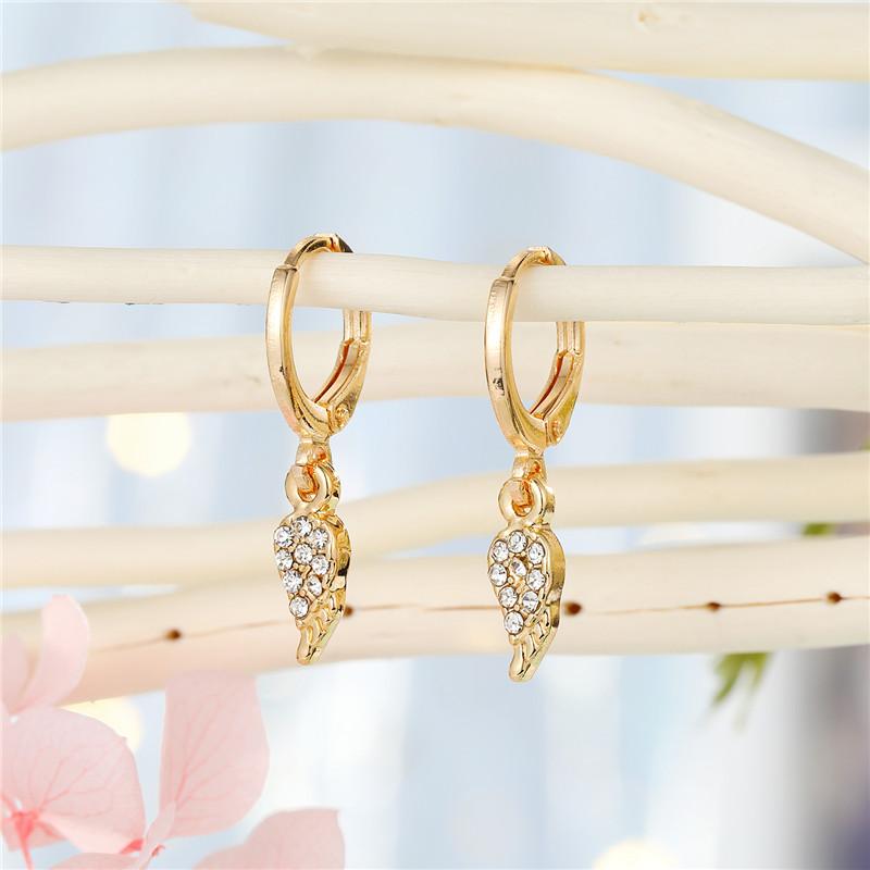 1Pair Minimalist Star Heart Mini Small Hoop Earrings For Women Cute Chic Gold Color Crystal Angel Wing Stud Earrings Jewelry
1Pair Minimalist Star Heart Mini Small Hoop Earrings For Women Cute Chic Gold Color Crystal Angel Wing Stud Earrings Jewelry