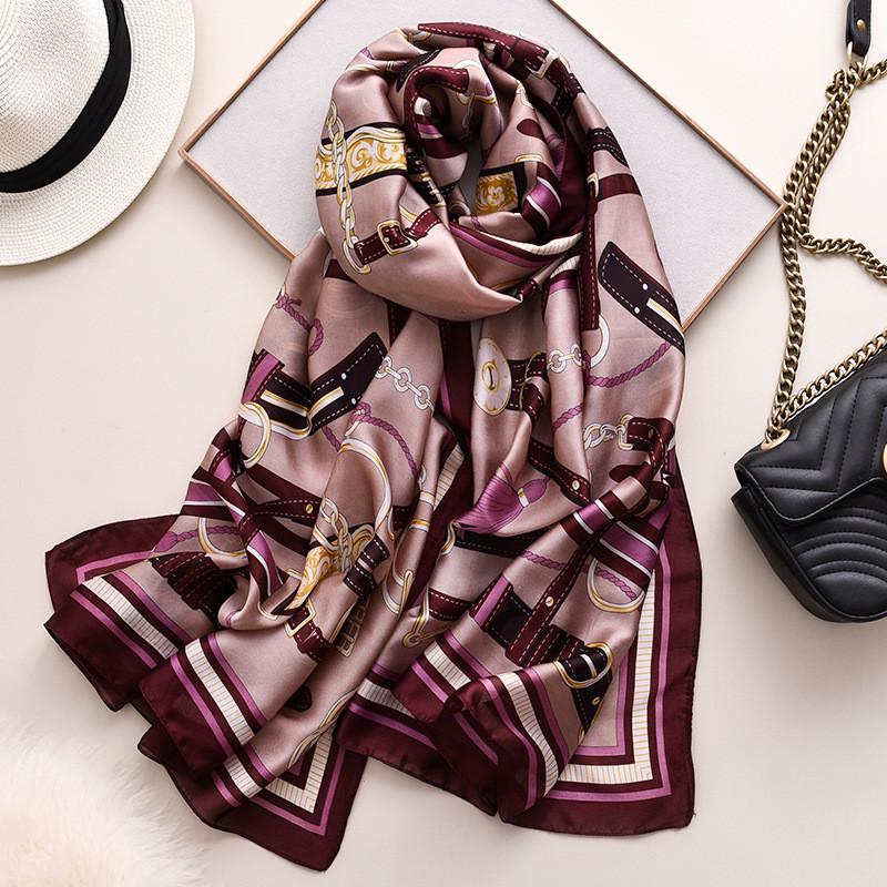 New style Chinese Silk Four Seasons Women Fashion Print scarf Popular nice silk Headscarf Lady Sunscreen Beach quality Shawl
New style Chinese Silk Four Seasons Women Fashion Print scarf Popular nice silk Headscarf Lady Sunscreen Beach quality Shawl