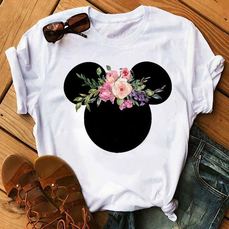 Women Cartoon Printed Graphic Flower Fashion T-Shirt Mouse Micky Ear Shirt Tumblr Tee Hipster Female T Shirt Woman Tees, Wt0322-white
Women Cartoon Printed Graphic Flower Fashion T-Shirt Mouse Micky Ear Shirt Tumblr Tee Hipster Female T Shirt Woman Tees, Wt0322-white