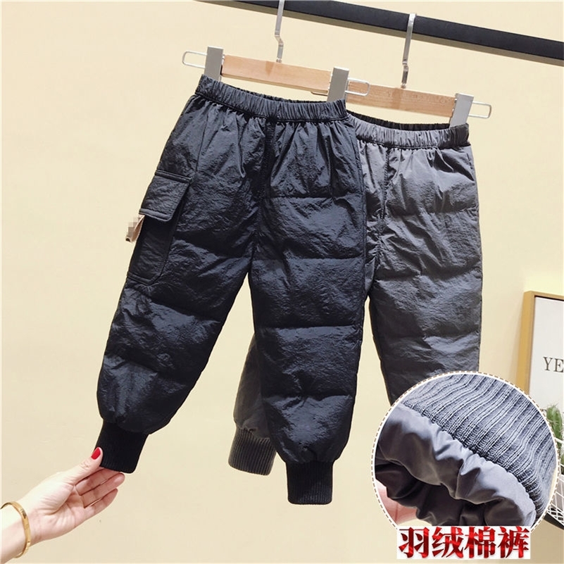 Boys and girls down cotton trousers 1-9 years old thick warm pants, baby winter trousers children's thick unisex kids pants LJ201019, Grey
Boys and girls down cotton trousers 1-9 years old thick warm pants, baby winter trousers children's thick unisex kids pants LJ201019, Grey