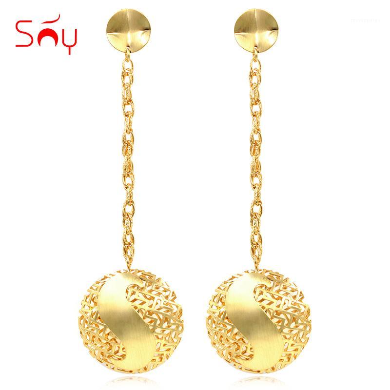 Sunny Jewelry Fashion Jewelry 2020 Long Drop Dangle Women's Earrings Exquisite Round Moon For Wedding Party Daily Wear1
Sunny Jewelry Fashion Jewelry 2020 Long Drop Dangle Women's Earrings Exquisite Round Moon For Wedding Party Daily Wear1