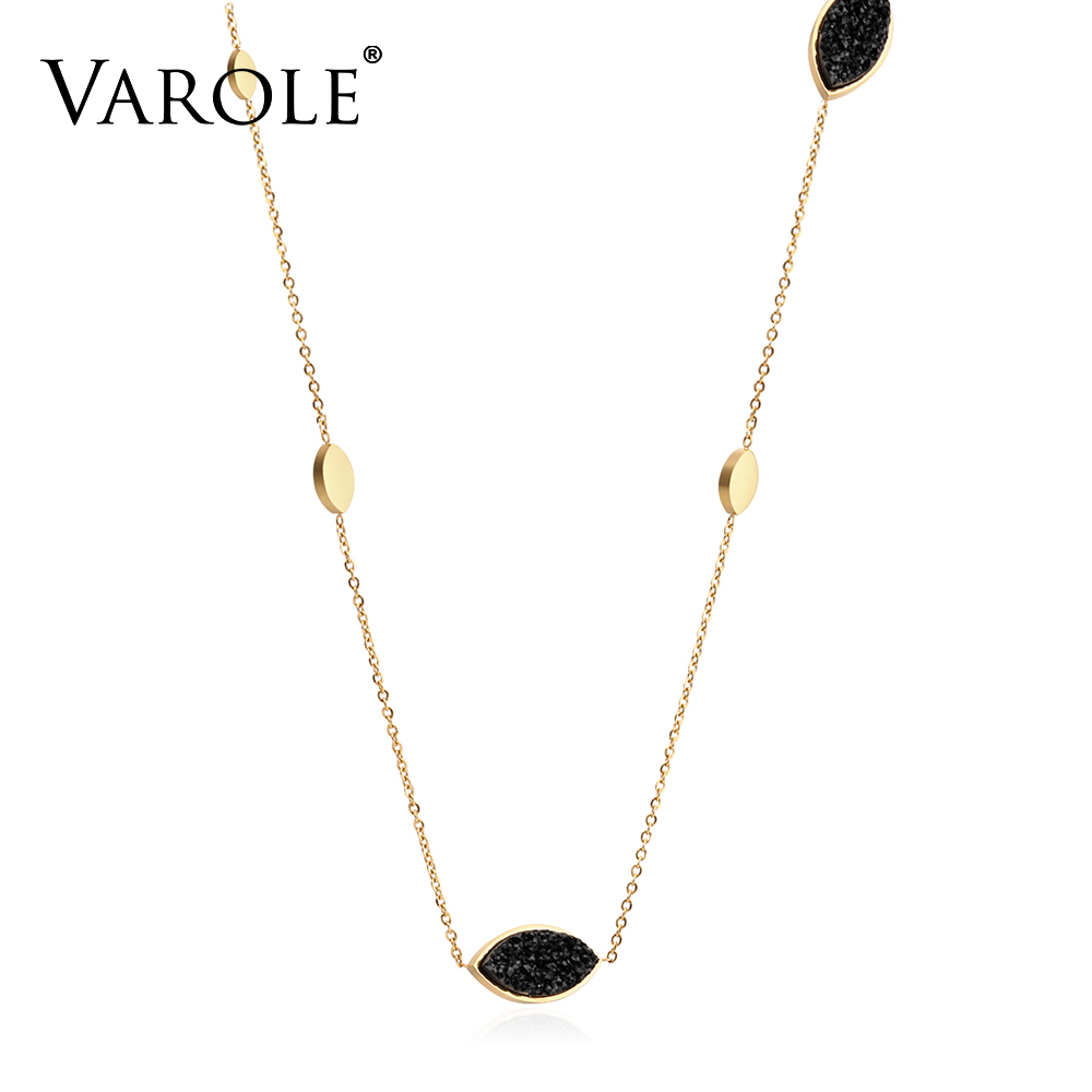 VAROLE High Quantity Stainless Steel Necklace & Pendants for Women Gold Color Charms Necklaces Pendant jewelry
VAROLE High Quantity Stainless Steel Necklace & Pendants for Women Gold Color Charms Necklaces Pendant jewelry