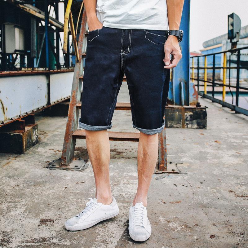 High Quality Men Shorts Nice Summer Multi Pockets Denim Mens Short Knee Length Mid Waist Casual Jeans Shorts Man 5XL- Dark Blue
High Quality Men Shorts Nice Summer Multi Pockets Denim Mens Short Knee Length Mid Waist Casual Jeans Shorts Man 5XL- Dark Blue