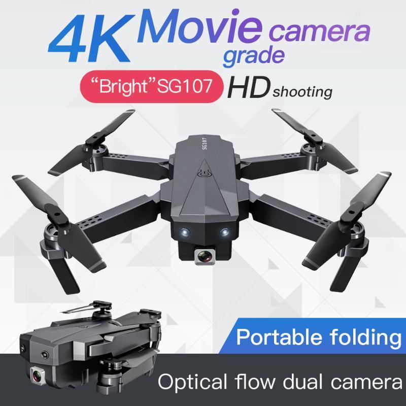 2020 NEW SG107 Mini Drone with 4K HD WIFI 1080P FPV Camera 2.4GHZ Quadcopter Optical Flow Quadrocopter Camera Toys VS E58 E681
2020 NEW SG107 Mini Drone with 4K HD WIFI 1080P FPV Camera 2.4GHZ Quadcopter Optical Flow Quadrocopter Camera Toys VS E58 E681