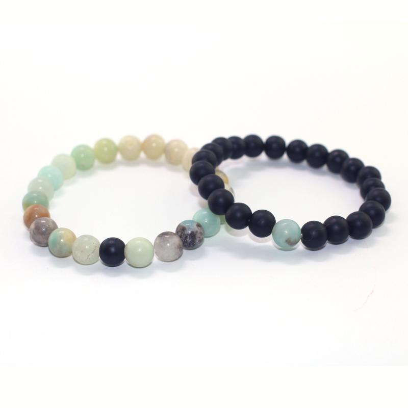 Beaded, Strands Retro Simple Men Women Beaded Bracelet Natural Amazon Stone Sandstone Combination Couple Pulsera De Mujer Yoga
Beaded, Strands Retro Simple Men Women Beaded Bracelet Natural Amazon Stone Sandstone Combination Couple Pulsera De Mujer Yoga