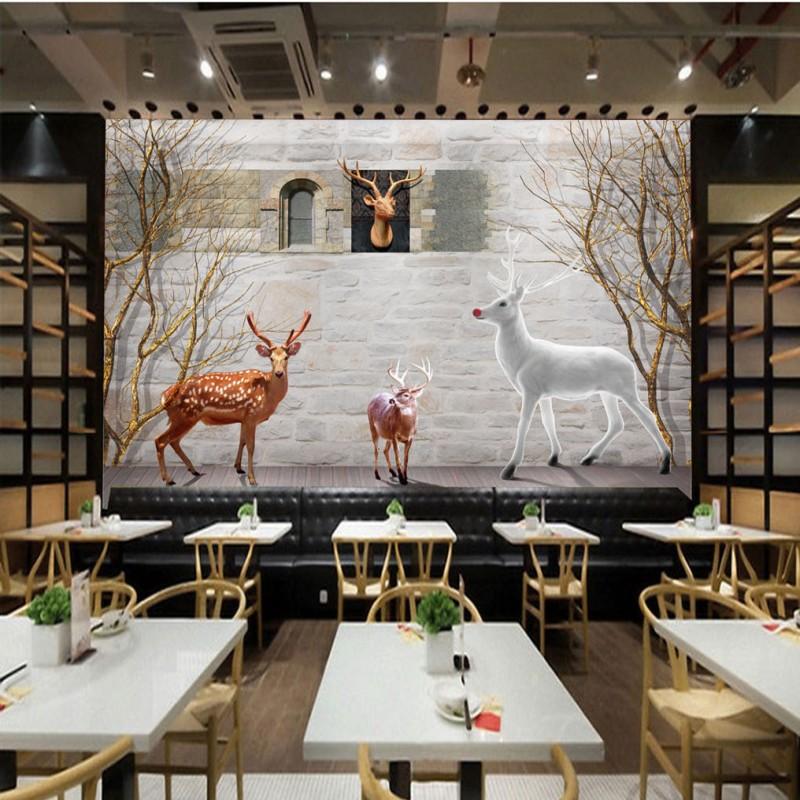 Drop Shipping Custom Photo 3D Stereo Wallpaper Village Retro White Deer Woods Mural Backdrop Decorative Painting Custom Mural, As pic
Drop Shipping Custom Photo 3D Stereo Wallpaper Village Retro White Deer Woods Mural Backdrop Decorative Painting Custom Mural, As pic