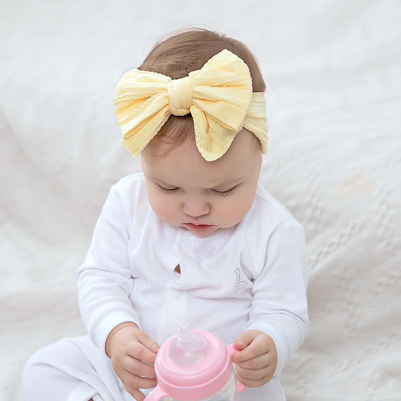 European And American New Children Hair Accessories Jacquard Nylon Headband Winter Double Layer Bows Baby Hair Band, White
European And American New Children Hair Accessories Jacquard Nylon Headband Winter Double Layer Bows Baby Hair Band, White