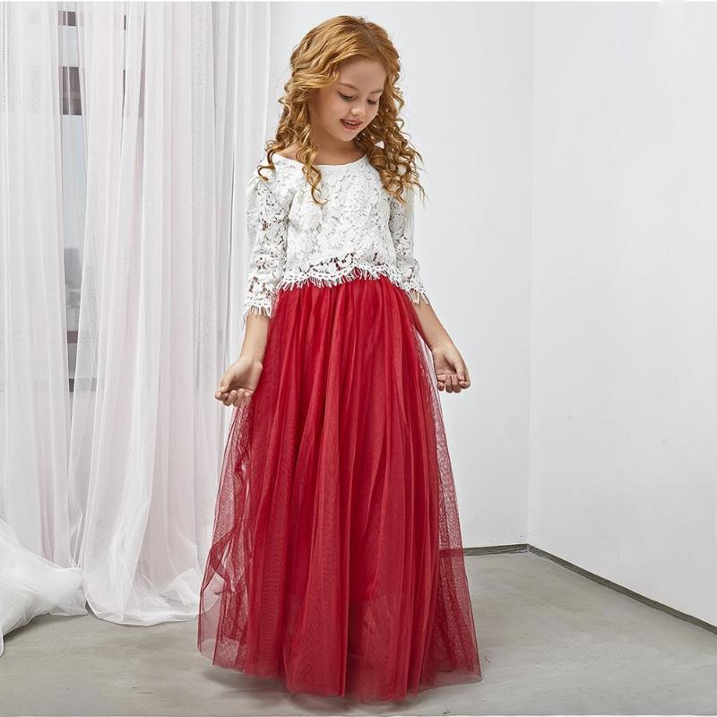 Spring Summer princess Xmas outfits Clothing Set for Girls Half Sleeve Lace Top+ Long Skirt Wedding girls Christmas Clothes, Green
Spring Summer princess Xmas outfits Clothing Set for Girls Half Sleeve Lace Top+ Long Skirt Wedding girls Christmas Clothes, Green
