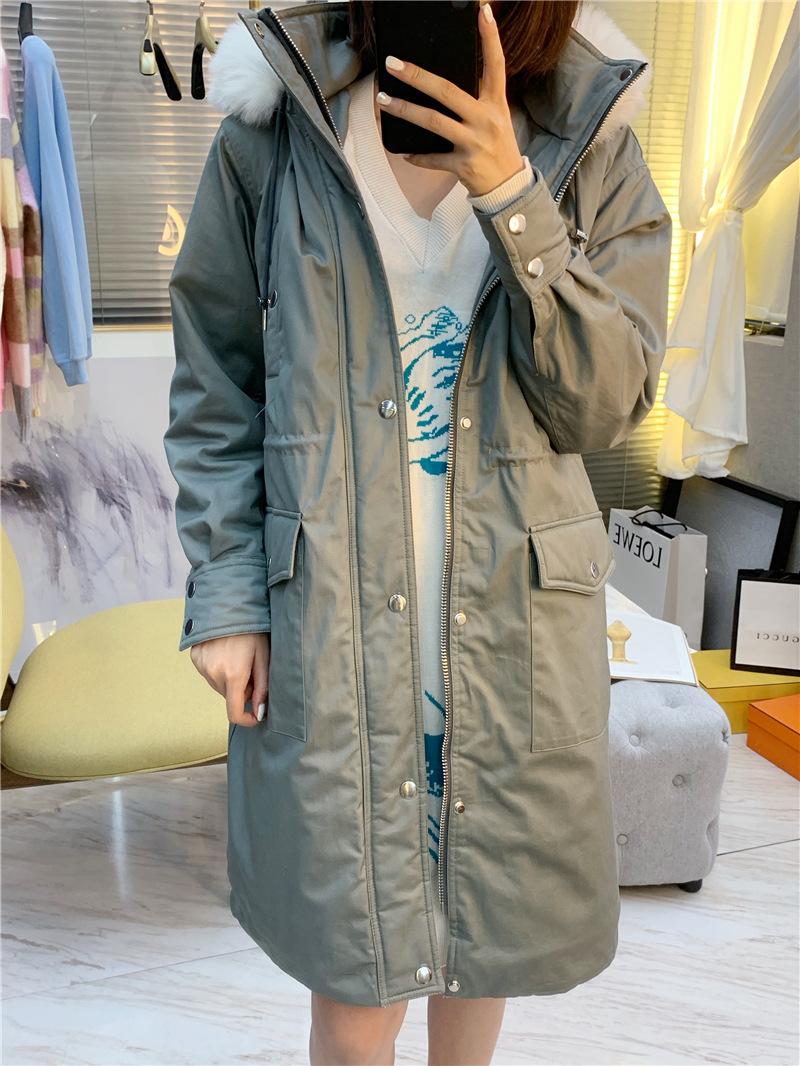 Women Parkas 2021 Autumn and Winter Simple Casual Fur Collar Hooded Cotton Jacket Women, Gray
Women Parkas 2021 Autumn and Winter Simple Casual Fur Collar Hooded Cotton Jacket Women, Gray