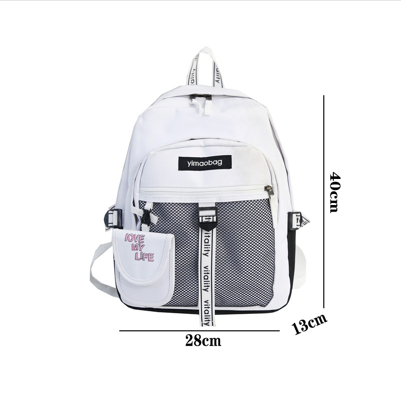school bags for teenage girls backpack schoolBag Large Capacity Campus Student Bag women bookbags LJ200918