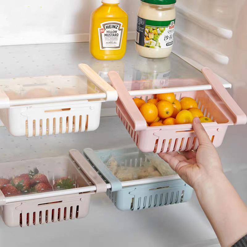 Refrigerator storage rack kitchen retractable household layered drawer refrigerator shelf fresh-keeping partition shelf
Refrigerator storage rack kitchen retractable household layered drawer refrigerator shelf fresh-keeping partition shelf