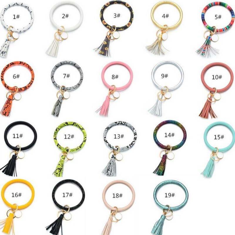 Tassels Keyring Bracelets Party Gifts Wristlet Keychain Bracelet Circle Key Ring Bangle Fashion Chain for Women Multi Colors
Tassels Keyring Bracelets Party Gifts Wristlet Keychain Bracelet Circle Key Ring Bangle Fashion Chain for Women Multi Colors