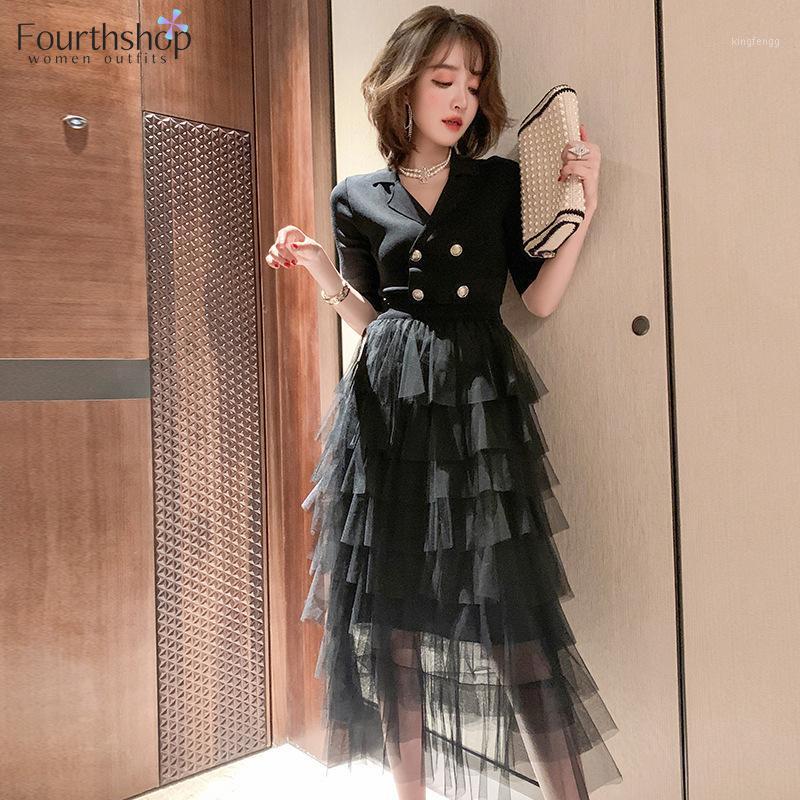 2020 Fashion One Piece Dress Suits Women Elegant Tulle Double Breasted Office Lady Work Black Color Suit Set Female Plus Size1
2020 Fashion One Piece Dress Suits Women Elegant Tulle Double Breasted Office Lady Work Black Color Suit Set Female Plus Size1
