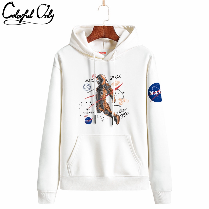 2020 Autumn Hoodies Hip Hop Black White NASA Long Sleeve Hooded Hoody Mens Hoodies Sweatshirts Plus Size -4XL S223
2020 Autumn Hoodies Hip Hop Black White NASA Long Sleeve Hooded Hoody Mens Hoodies Sweatshirts Plus Size -4XL S223