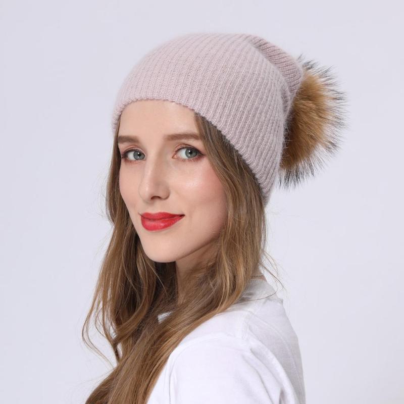 New Beanie Hat for Women Simple Winter Skullies Fur Cap Warm Female Gorros Fashion Pompom Hat, Black
New Beanie Hat for Women Simple Winter Skullies Fur Cap Warm Female Gorros Fashion Pompom Hat, Black