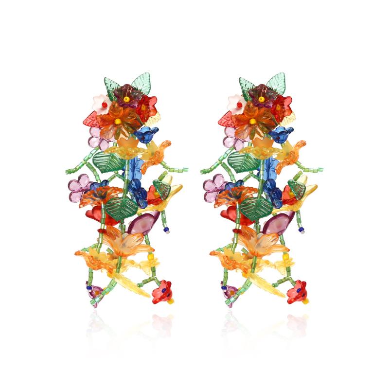 Fashion Exaggerated Colorful Flower Dangle Earrings For Women Acrylic Bohemia Handmade Knitted Drop Earrings Elegant Jewelry
Fashion Exaggerated Colorful Flower Dangle Earrings For Women Acrylic Bohemia Handmade Knitted Drop Earrings Elegant Jewelry