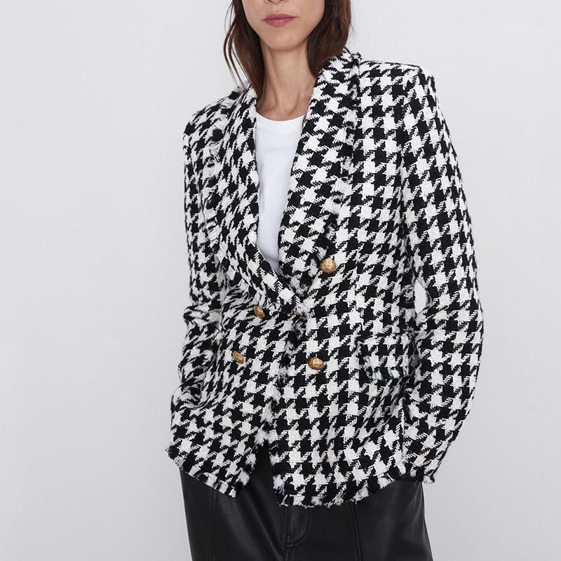 OMIKRON Autumn Women Elegant Plaid Blazer Suit Office Ladies Fashion Blazers Notched Collar Jackets Casual Outfits Suits Sashes1, Black
OMIKRON Autumn Women Elegant Plaid Blazer Suit Office Ladies Fashion Blazers Notched Collar Jackets Casual Outfits Suits Sashes1, Black